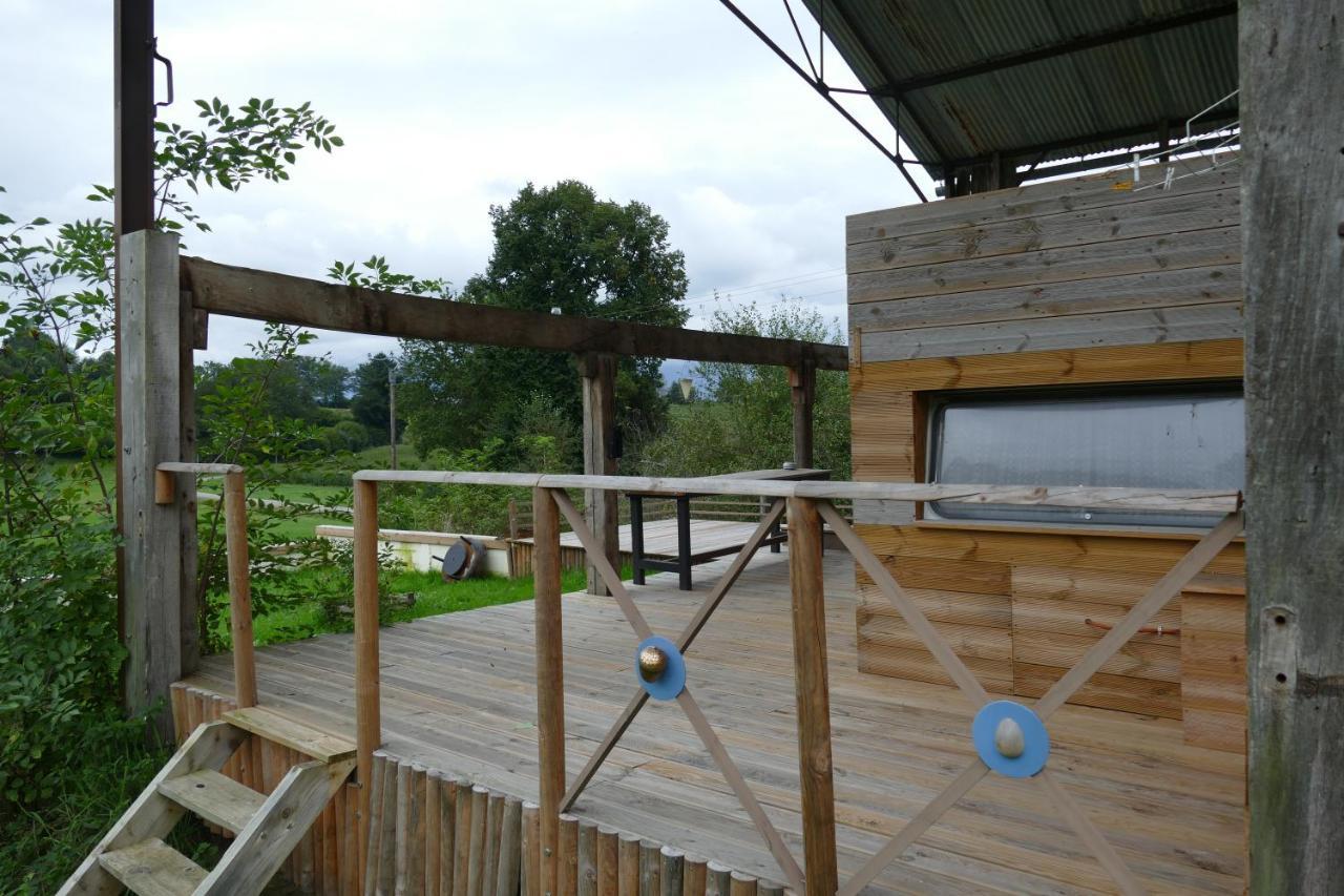 Chalet Met Mooi Uitzicht Bujaleuf Luaran gambar